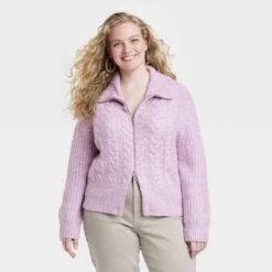 Women's Zip-Up Cardigan - Universal Thread™ -Universal Thread GUEST 017dd611 cff2 4a53 819c ee0b0612fefc