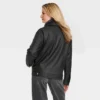 Women's Oversized Faux Leather Moto Jacket - Universal Thread™ Black -Universal Thread GUEST 13b6ce6e 6ead 43ca a729 b99e49f4d071