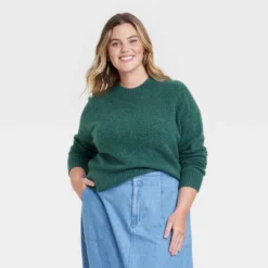 Women's Crew Neck Cashmere-Like Pullover Sweater - Universal Thread™ -Universal Thread GUEST 1f99b23b 1e70 472f b3be cbae01dda0df