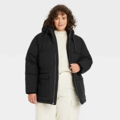 Women's Puffer Jacket - Universal Thread™ -Universal Thread GUEST 23a778e5 ceab 4189 bd92 1e2b9c45db69