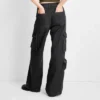 Women's High-Rise Wide Leg Denim Cargo Pants - Universal Thread™ -Universal Thread GUEST 6599b88d 4d50 44f0 ba35 448a8fb16eb2