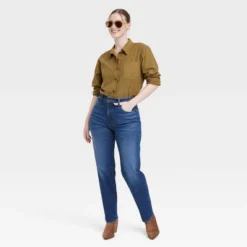 Women's High-Rise 90's Straight Jeans - Universal Thread™ Dark Wash -Universal Thread GUEST 6cdf764b ff94 4702 b1da 48ad00dc303d