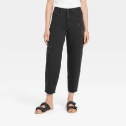 Women's High-Rise Balloon Jeans - Universal Thread™ Black 8 Women's High-Rise Balloon Jeans - Universal Thread™ Black -Universal Thread GUEST 7e74f81f b243 4fef 8594 09891c326b71