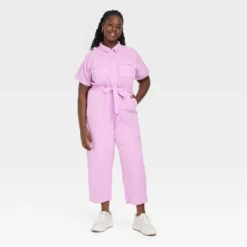 Women's Short Sleeve Button-Front Boilersuit - Universal Thread™ 14 Women's Short Sleeve Button-Front Boilersuit - Universal Thread™ -Universal Thread GUEST 8cc10804 9532 4b9d bffa b9d4b9c8b49b