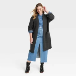 Women's Cashmere-Like Long Layering Cardigan - Universal Thread™ -Universal Thread GUEST a95dbcf1 82ae 494e a127 f55686e27468