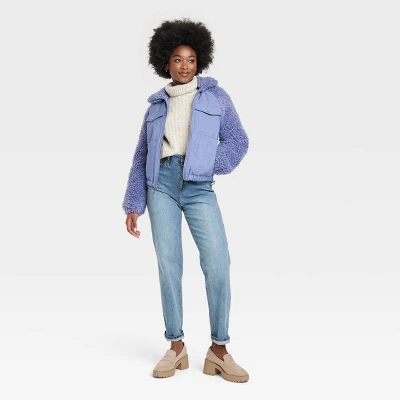 Women's Quilted Moto Jacket - Universal Thread™ 4 Women's Quilted Moto Jacket - Universal Thread™ - Image 2