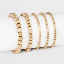 Metal Multi-Strand Bracelet - Universal Thread™ Gold