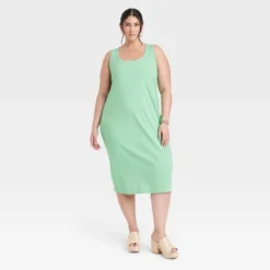 Women's Ribbed Midi T-Shirt Dress - Universal Thread™ -Universal Thread GUEST b1724bf1 9d52 4243 abd8 b6beaf9fdb93