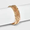 Beaded Stretch Bracelet Set 5pc - Universal Thread™ Gold -Universal Thread GUEST c3146164 9608 49ed b303 6a9404901312