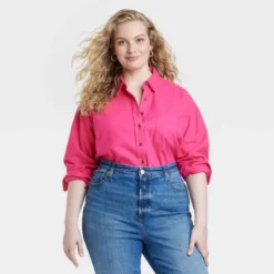 Women's Long Sleeve Flannel Button-Down Shirt - Universal Thread™ -Universal Thread GUEST dee3314e 9d6a 471a 894f 1b0fcb79ef39