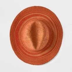 Striped Western Cowboy Hat - Universal Thread™ Brown S/M