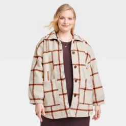 Women's Oversized Quilted Shacket - Universal Thread™ -Universal Thread GUEST ed671413 a939 460e 92a1 28dc52c97961